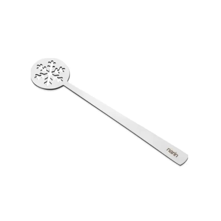 Cuillère À Café À Motif De Neige